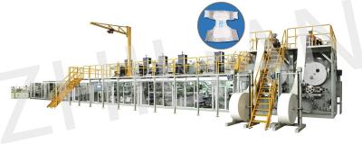 China M L XL Adult Diaper Machine 200m / min for sale