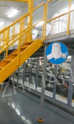 China Classical Adult Incontinence Pants Machine Pull Up Diaper Machine for sale