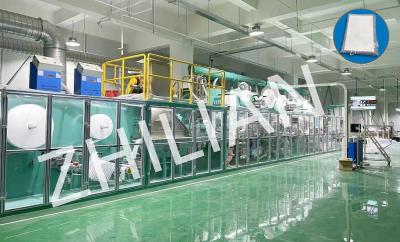 China Absorbent Pad Food Pad Machine 300m / min Soaker Pad Machine for sale