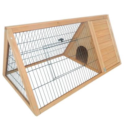 China Breathable High Quality Wooden Small Animal Cage Outdoor Hutch for sale