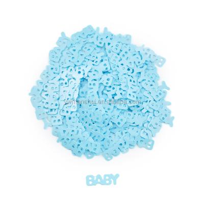 China Metallic Baby Shower Party Decoration Baby Boy Girl Carriage Balloon Baby Shower Party Table Decorations Confetti for sale