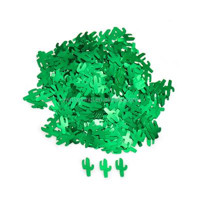 China Birthday or Anniversary Party Coconut Tree Cactus Hawaii Confetti for Summer Birthday Wedding Party Decorations for sale