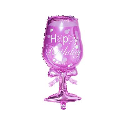 China Waterproof Purple Foil Balloon Cup Bridal Shower Party Birthday Engagement Party Supplies for sale