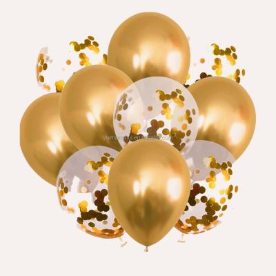 China Fashional Wholesale Hot Sale Confetti Latex Balloon For Birthday Wedding Party Decoration Valentine's Day Decor Supplies 2021 for sale