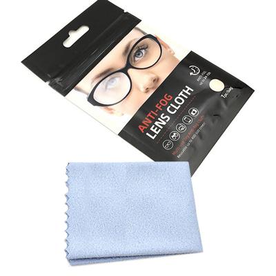 China 10 Years Experience Custom Microfiber Lens Cleaner Wiping Cloth Anti Fog Cleaning Cloth for sale