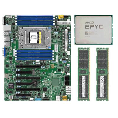 China Supermicro H11SSL-i Desktop Motherboard + AMD EPYC 7551P CPU + 2x DDR4 32GB RAM for sale