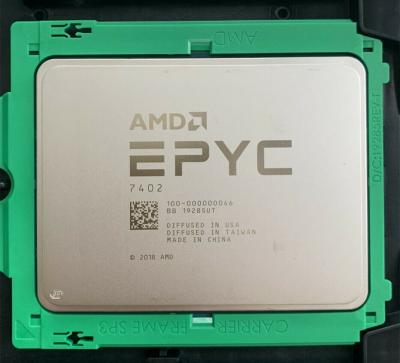 China Desktop Server CPU For AMD Epyc 7402 Processor 128MB SP3 180W 100-000000046 2.80 GHz CPU 24 Core for sale