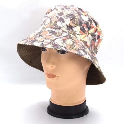 China Wholesale Picture Bucket Fisherman Hat Floral Printing Hat for sale