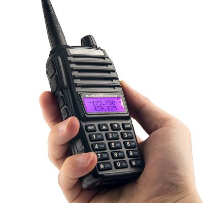 China BF-UV82 Long Range Portable Two Way UHF VHF Dual Band Walkie Talkie 2800mAh Ham Radios PTTs Baofeng UV-82 5W Dual Walky Talkie Radios for sale