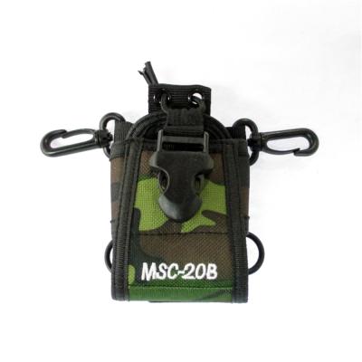 China MSC-20B Carry Case Holder Walkie Talkie Radio Shockproof Bag for Icom Kenwood for Motorola Yaesu Vextex Uv-5r Accessories for sale