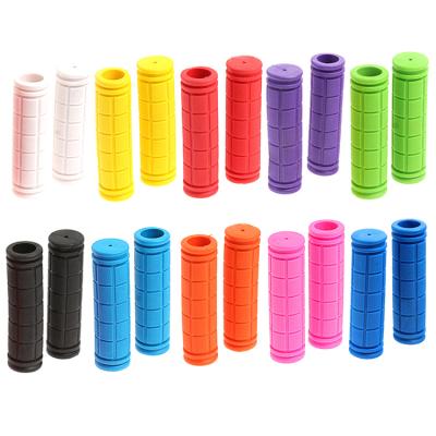 China MTB /bike accessories cheap soft rubber cover children bicycle anti-slip handlebar bike handlebar grips for sale