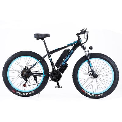 China European Fat Tire 26inch Steel Electric Bike 1000w Fat Electric E-Bikes Off Road Dirt Electric Bike for sale