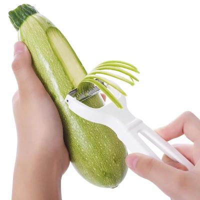 China Cheap Viable Home Maker Stainless Steel Kitchen Peeler Multifunctional Flat Potato Grater Y Slicer for sale