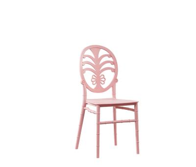 China Plastic dinng chair indoor& wholesale cheap outdoor home chiavari chair for wedding event pp plastic crown Banqet chairs dining chair for sale