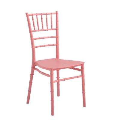 China Nordic Stackable Plastic PP Event Party Hotel Banquet Armless Outdoor Wedding Wedding Chair for sale