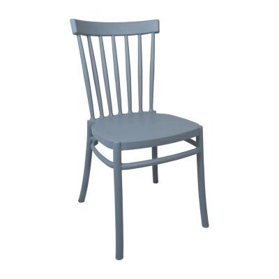 China Plastic dinng chair indoor& high quality turkish furniture outdoor plastic resin windsor chair stackable dining chair for sale