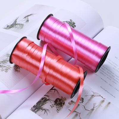 China 2022 New Single Color Sale Plain Color PP Curving Ribbon For Christmas Decorate Gift Wrapping for sale