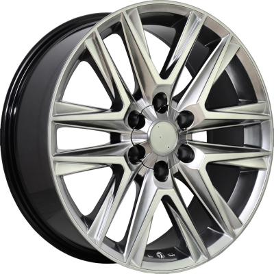 China Aluminum Alloy 20 Inch Wheels Aluminum Alloy Black Color Design Silver Color Design Passenger Car OEM Customized Wheels For Toyota GT86 for sale