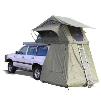 China Extended Type Wholesale Overland Roof Top Tent With Annex Room For 3 Person Use for sale