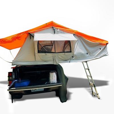 China Waterpoof plus length canvas outdoor offroad camping plus roof top tents for sale for sale