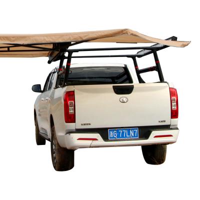 China Extended Type 4wd Foxwing Free Standing 270 Degree Fan Car Side Tent For Camping for sale