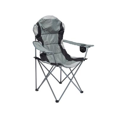 China Hot Selling Modern Relax Comfortable Padded Garden Furniture Oxford Folding Arm Beach Chair for sale