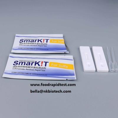 China Sulfonamides(SAs) Rapid Test Strip for Eggs for sale