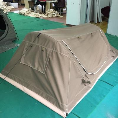 China Straight tying type solid breathable inflatable swag tent outdoor camping china reputation man single tents for sale