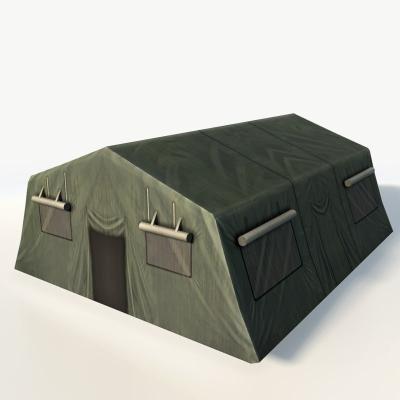 China Safe Straight Tying Type Used Military Style Canvas Tents For Sale for sale