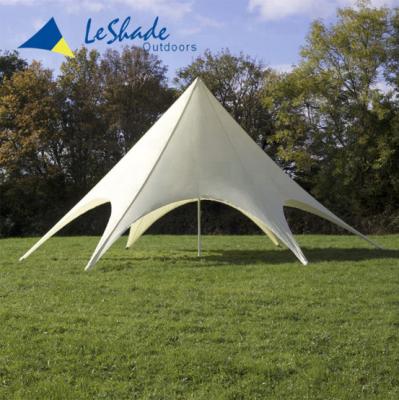 China Aluminum Single Star Peak Tent 8m No Printing, No Side Wall for sale