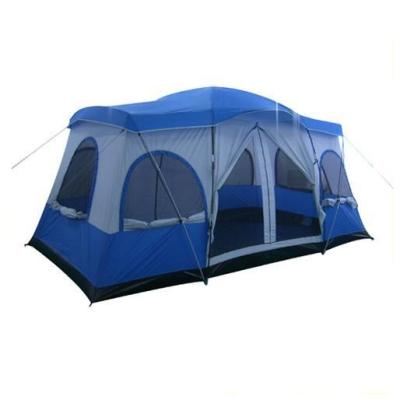 China Straight Tying Type Leshade 3 Rooms Family Camping Tent For 5 Person for sale