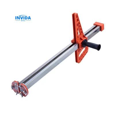 China IVD-4009 Gypsum Board Cutter Plasterboard Convenient Edger Plaster Stainless Steel Hand Push Drywall Scriber Woodworking Artifact Tools for sale