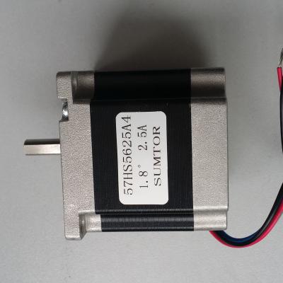 China 56mm Motor Length 1.1N.m Holding Torque Current 2.5A 2 Phase NEMA 23 Hybrid Stepper Motor 57HS5625A4 for sale