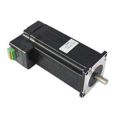 China Cheap integrated NEMA 23 4.2A and smooth 3 N.m Nema 23EI stepper motor and driver for sale