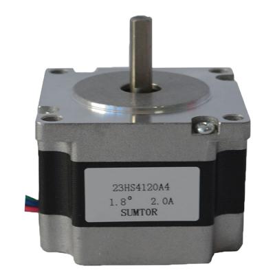 China 57HS4120A4 41mm 2A 0.55N.m Torque 57 Step Motor NEMA 23 Standing Hybrid Reductor 57HS4120A4 for sale