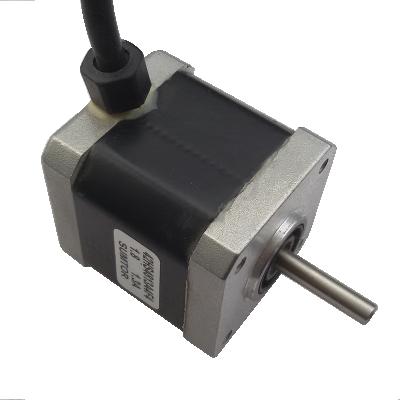 China 53mm 68mm Motor Length 52N.cm 75N.cm Holding Torque 1.8 Degree 4 Thread NEMA 17 5mm Small Shaft Waterproof Stepper Motor 42HS4813A4F4 for sale