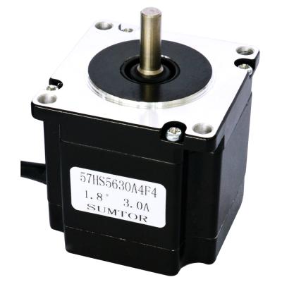 China 57HS5630A4F4 2 Phase 56mm 24VDC NEMA 3A 23 Hybrid Waterproof Stepper Motor With 1.2N.m 57HS5630A4F4 for sale