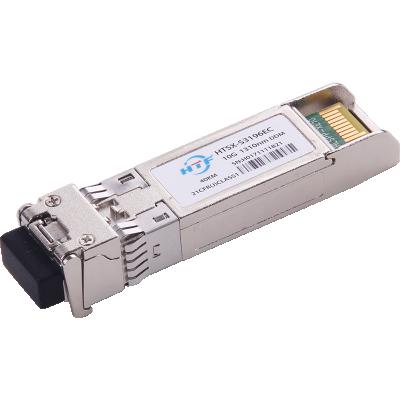 China Metal 1310nm 40KM Single Mode Mini FTTH 10G Optical Transceiver for sale