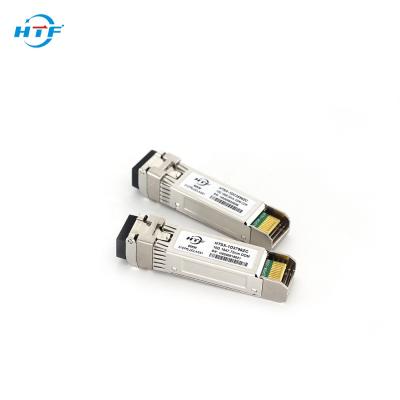 China Metal 10g SFP 80km dwdm SFP+ 100GHz DDM Optical Transceiver Module for sale