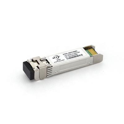 China Telecom Competitive Price 10Gb/s DWDM 80km SFP+ Optical Tunable Transceiver Module 10G Ethernet 10g sfp+ for sale