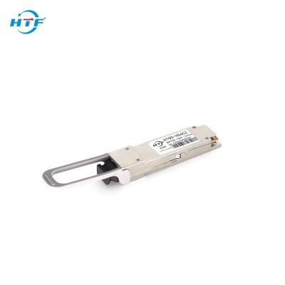 China 100GBASE-ZR4 HTF QSFP28-100G-ZR4 Transceiver Module Single Rate EML QSFP28 100G 1310nm 80KM Optical Transceiver Module for sale