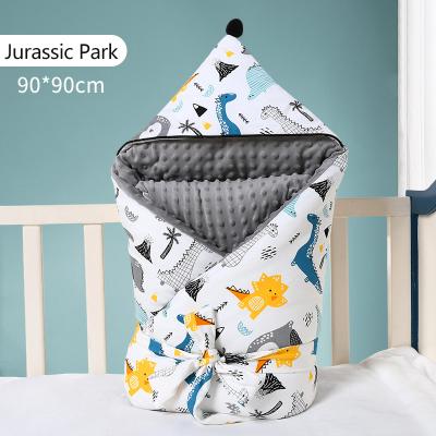 China Baby Antibacterial Thermal Cotton V-coool Footmuff Fleece Sleeping Bag For Stroller for sale