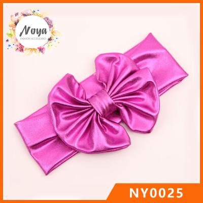 China Decoration Bow Headband Baby Toddler Hairband Toddler Girls Metallic Headband Large for sale