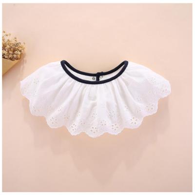 China Washable Fashion Cute Lace Around Babies Elegant Princess Bibs for sale