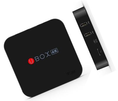 China Descodificação esperta do núcleo H.265 HW do quadrilátero de Wifi Amlogic S812 da caixa da tevê de UBOX 4K à venda