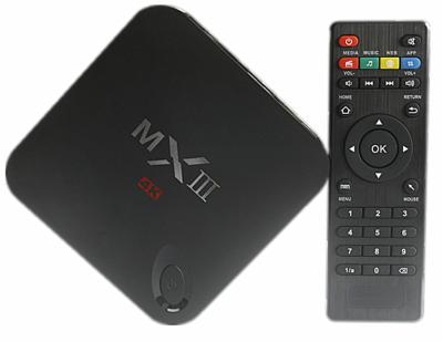 China MXIII Amlogic S802 HD Smart TV Box Quad-Core Bluetoth Full HD Movie Preinstall for sale