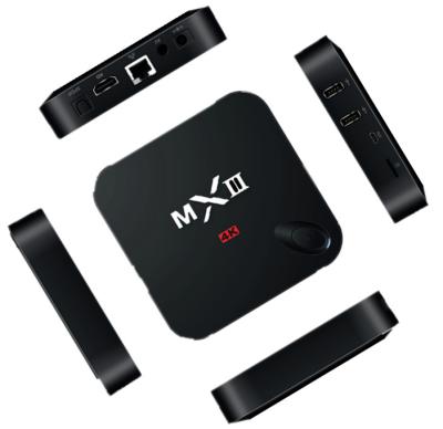 China BRAÇO Mail450 do núcleo de Bluetooth Octa do Quadrilátero-Núcleo da caixa MXIII Amlogic S802 da tevê de 4K Media Player WiFi à venda