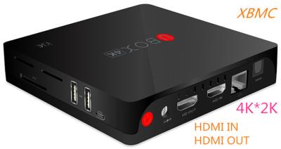 China Córtice A9 Ione I828 HDMI do núcleo do quadrilátero de Amlogic S802 da caixa da tevê de XBMC 4K DENTRO à venda