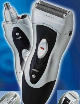 China Household Vend Men's Electric Shaver With Nose Trimmer for sale