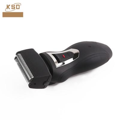 China Double Blade Mini Electric Twin Blade Flexible Head Shaver for sale